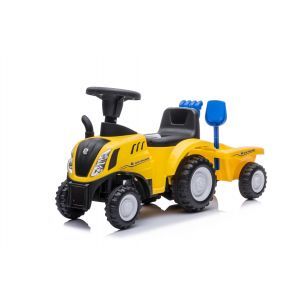 Pojízdný Traktor New Holland se Žlutým Přívěsem Alle producten BerghoffTOYS