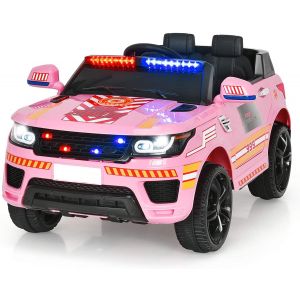 Kijana Policie Elektrické Dětské Auto Land Rover v Růžové Barv Alle producten BerghoffTOYS