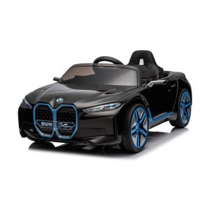 BMW i4 Elektrický dětský vůz 12 Voltů s dálkovým ovládáním - Černý Dětská auta BMW Elektrické dětské auto
