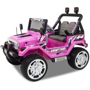 Jeep Elektrické dětské auto v růžové barvě Alle producten BerghoffTOYS