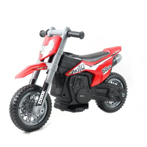 Dětská elektrická motorka Kijana Cross 6V - červená Všechna dětská kola/koloběžky Elektrické dětské motorky