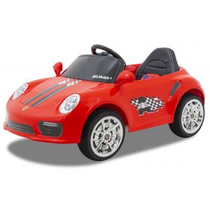 Kijana elektrické dětské auto ve stylu Porsche v červené barvě Alle producten BerghoffTOYS